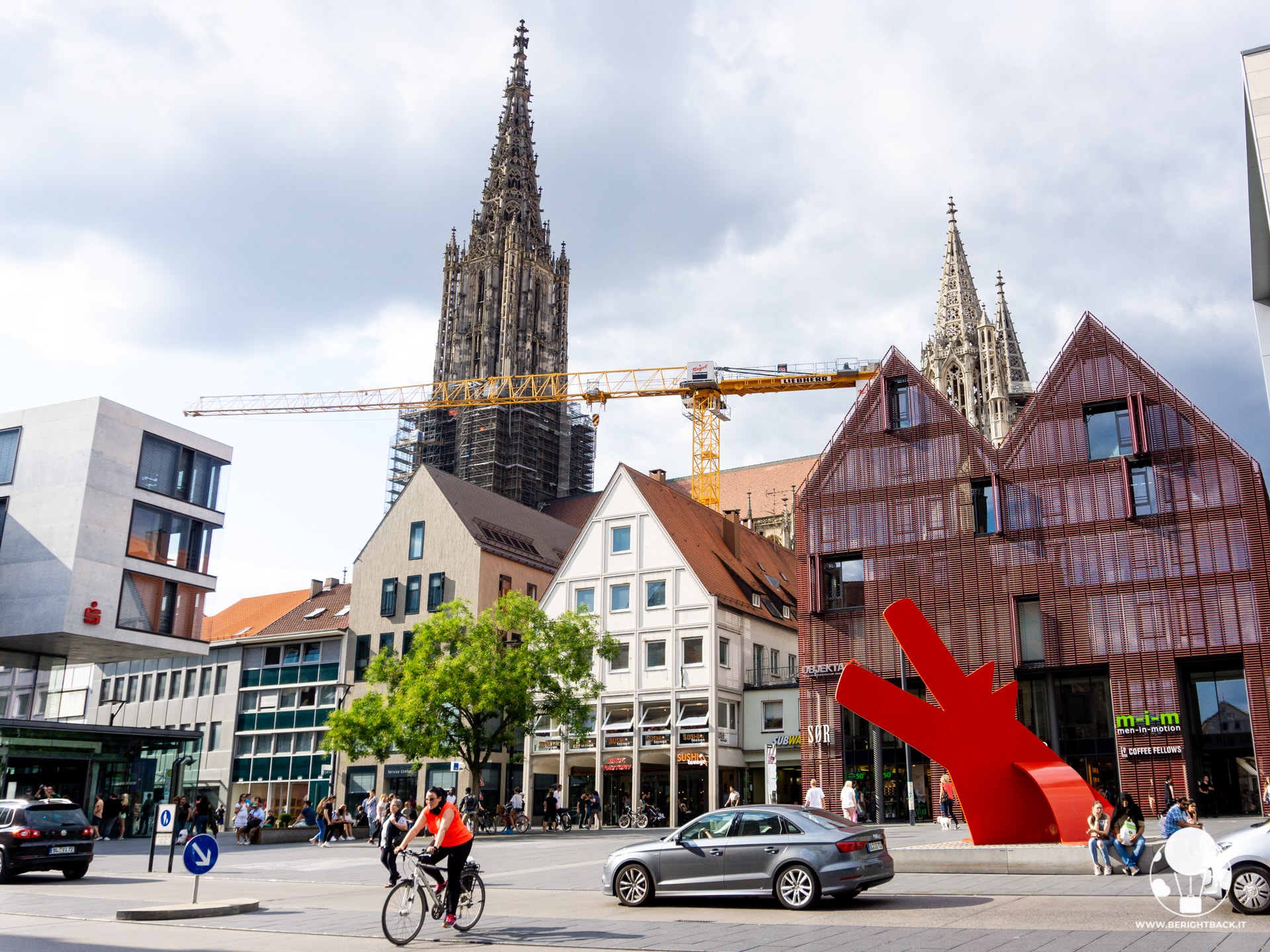 Ulm neuer strasse parcheggio sotterraneo