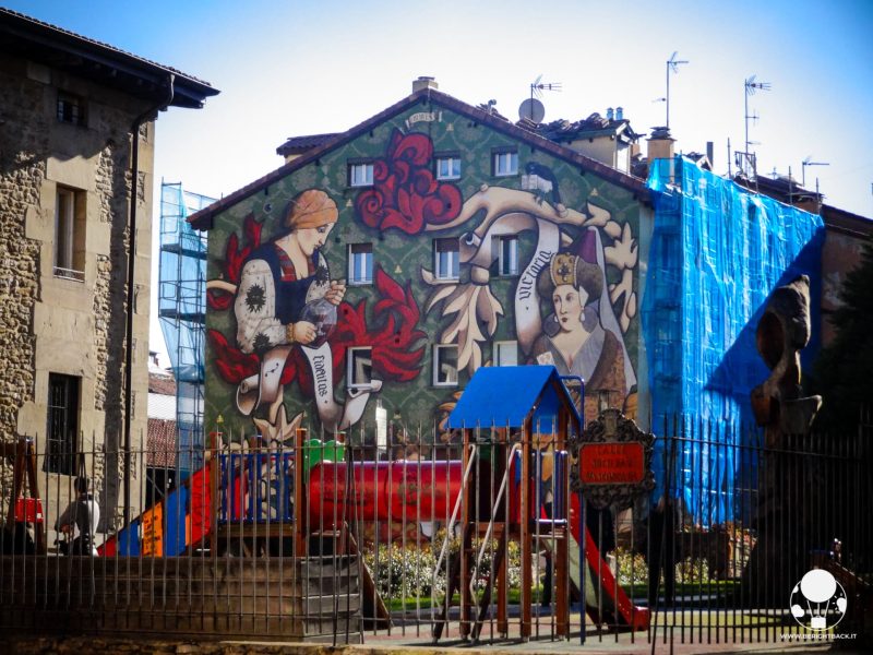vitoria gasteiz capitale paesi baschi spagna street art graffiti casco viejo opere d'arte