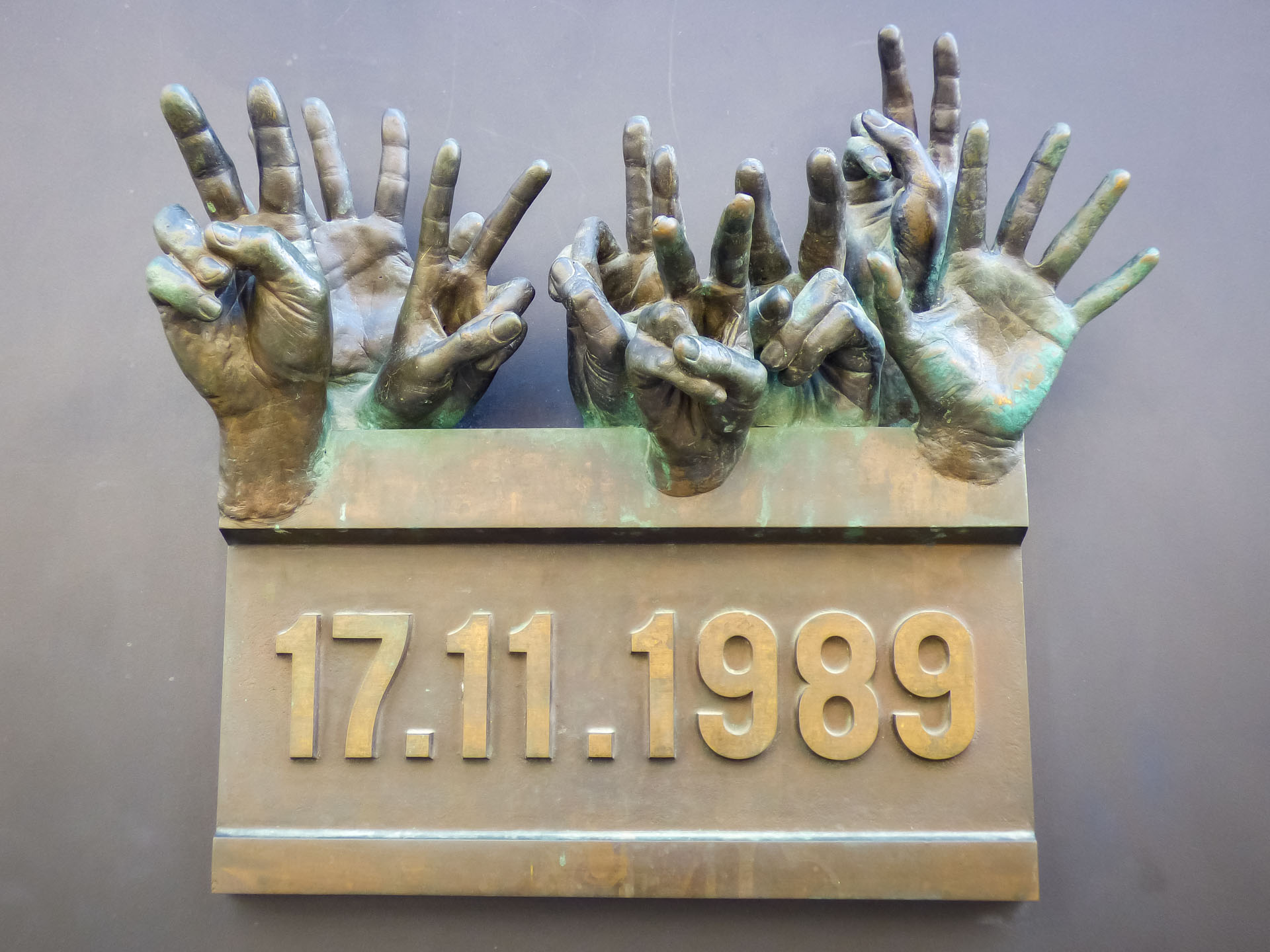 Praga targa in narodni trida, il luogo dell'inizio della Rivoluzione di