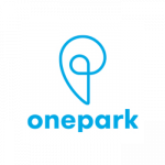 Logo Onepark per collaborazione con blog Be Right Back