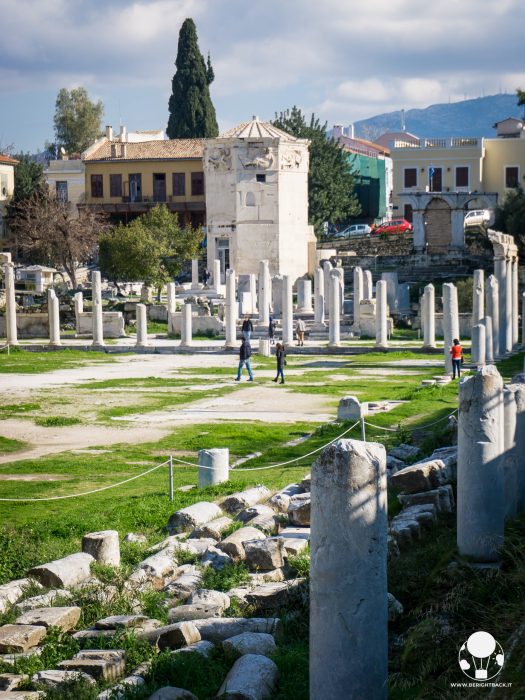 agorà romana atene torre dei quattro venti torre dei quattro venti bagni pubblici monastiraki agorà romana