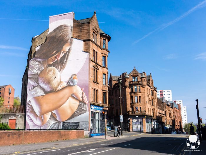 glasgow mural trail st enoch with child glasgow mural trail st mungo e st enoch